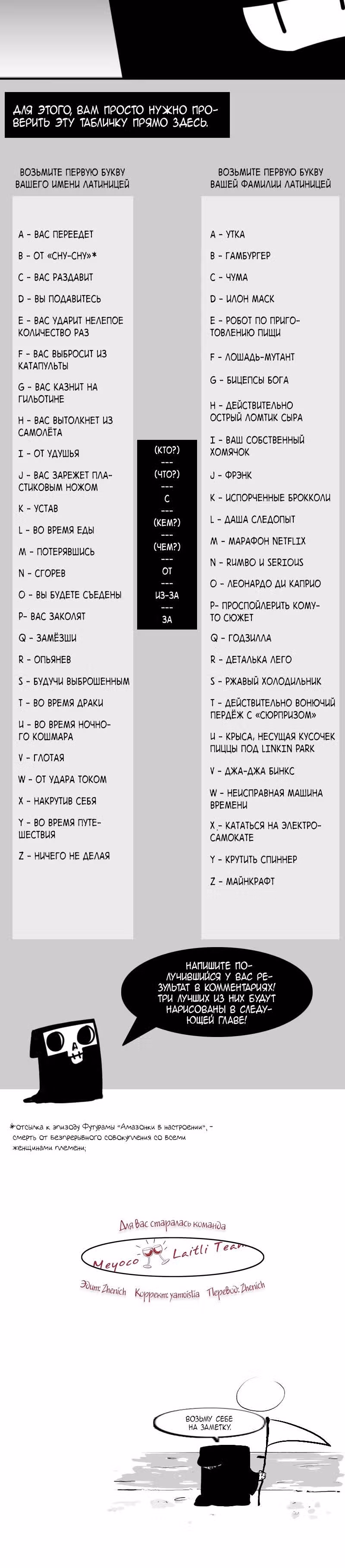 Моё имя - Смерть — Том 1 · Глава 100, страница 2