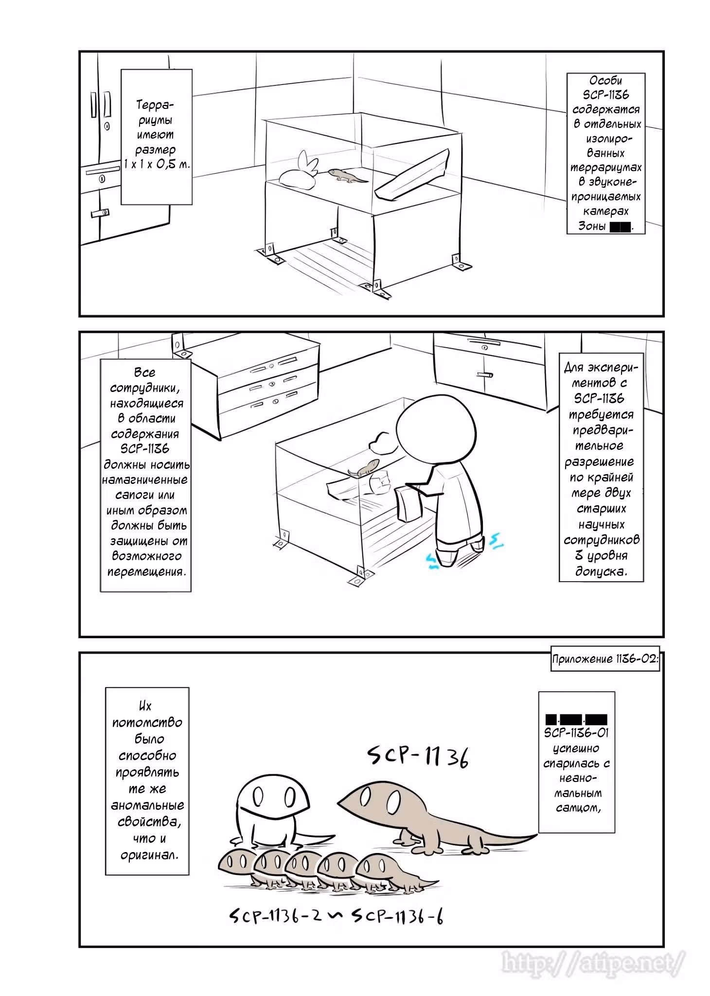 Вкратце об объектах SCP — Том 1 · Глава 60, страница 3