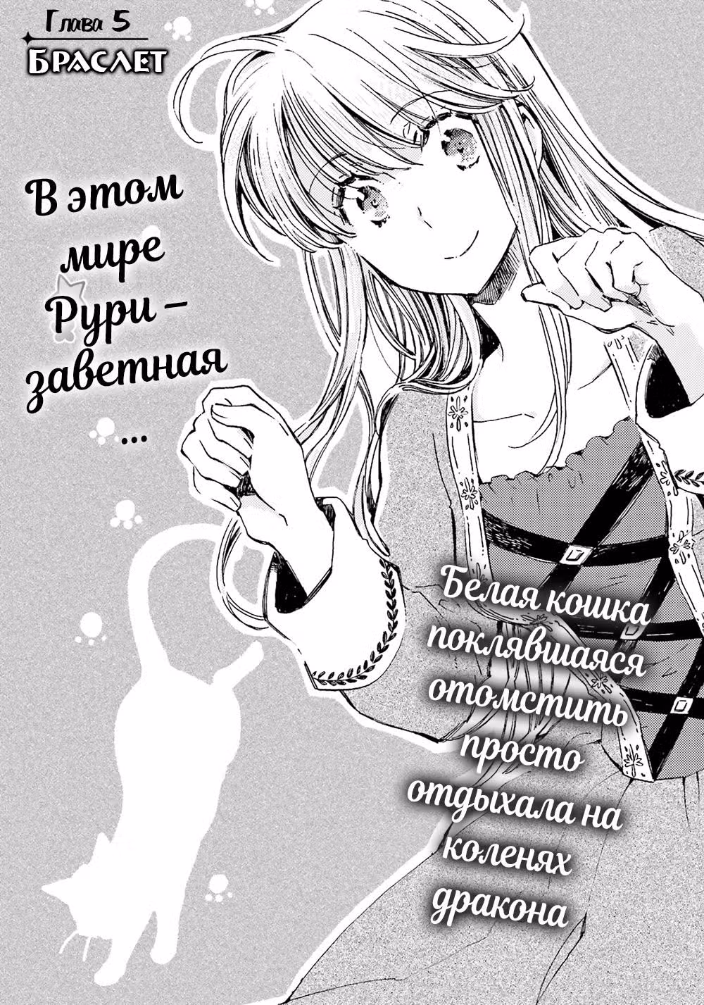Белая кошка, поклявшаяся отомстить, просто отдыхала на коленях дракона — Том 1 · Глава 5.1, страница 4