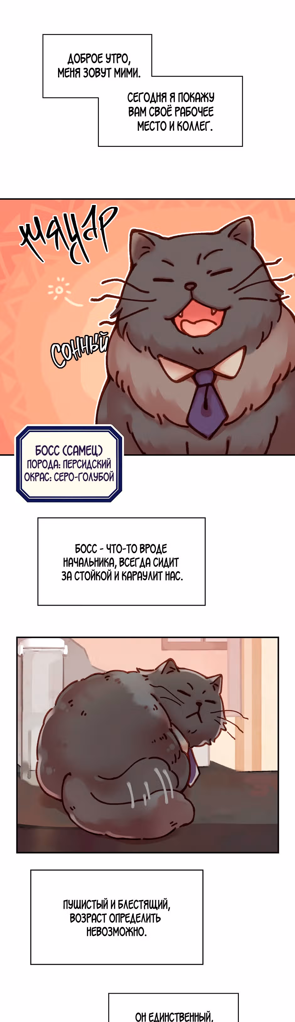 Работа в котокафе — Том 1 · Глава 4, страница 12