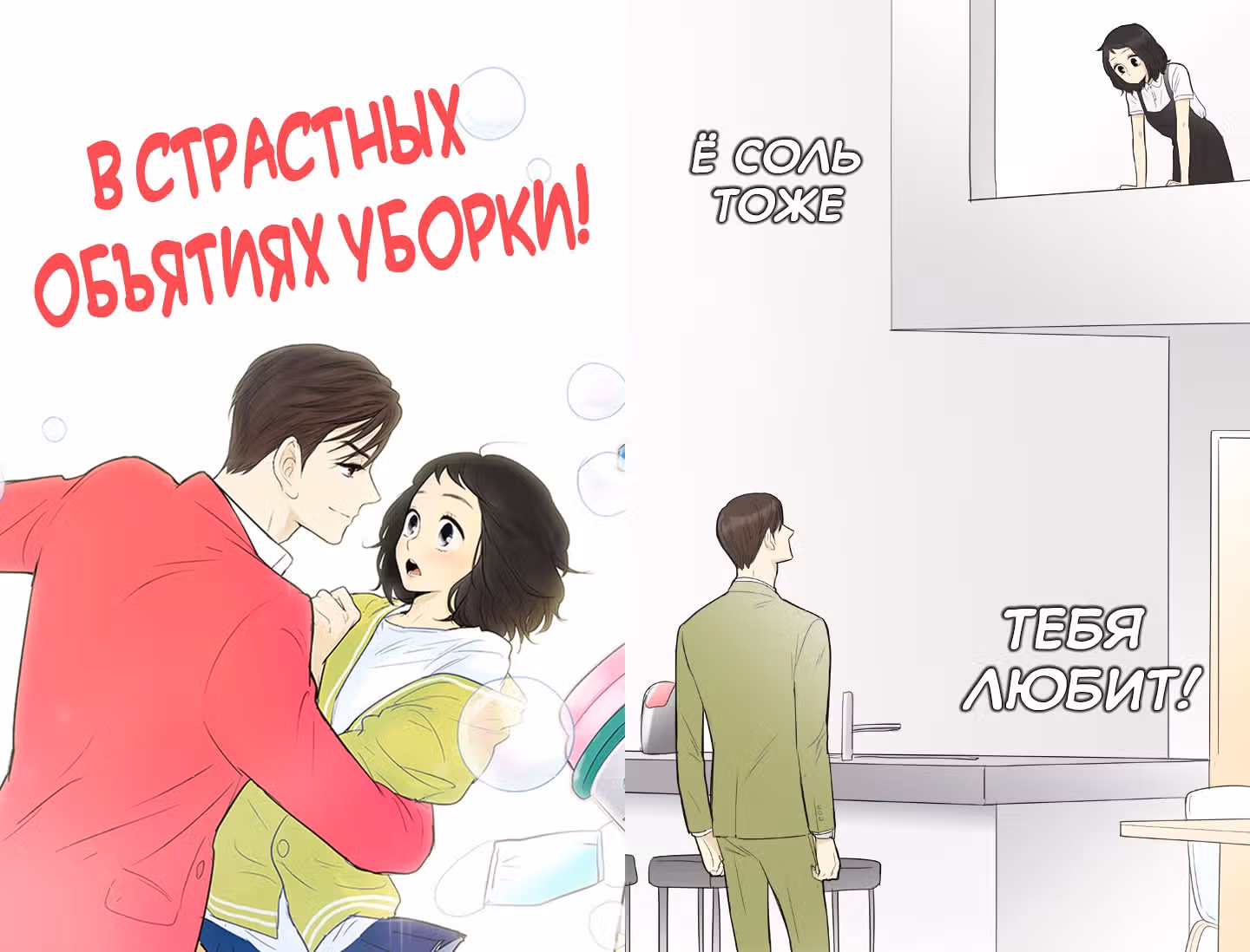 В страстных объятиях уборки! — Том 1 · Глава 101, страница 1