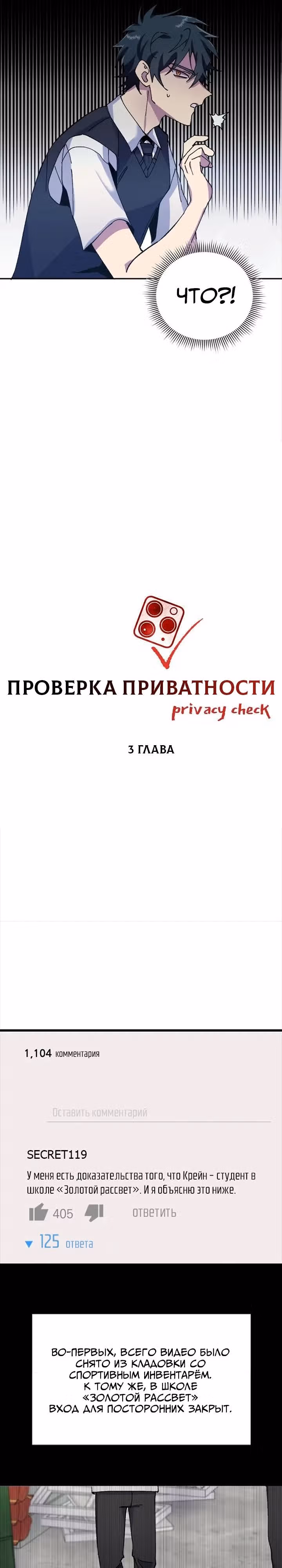 Проверка приватности — Том 1 · Глава 3, страница 3