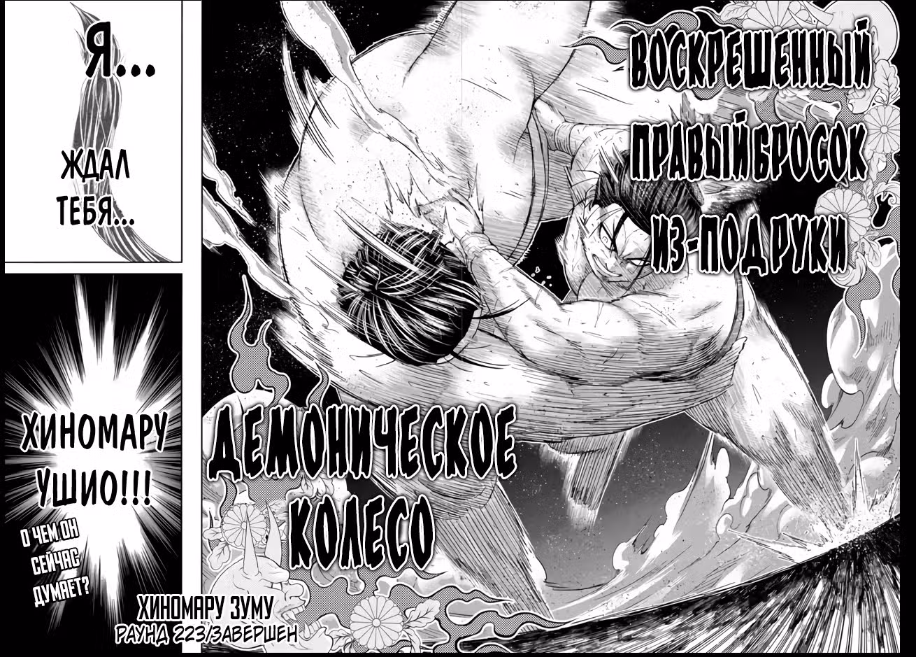 Сумо Хиномару — Том 25 · Глава 223, страница 18