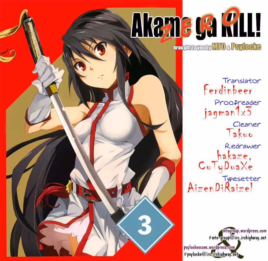 Убийца Акаме! Zero — Том 1 · Глава 3, страница 2