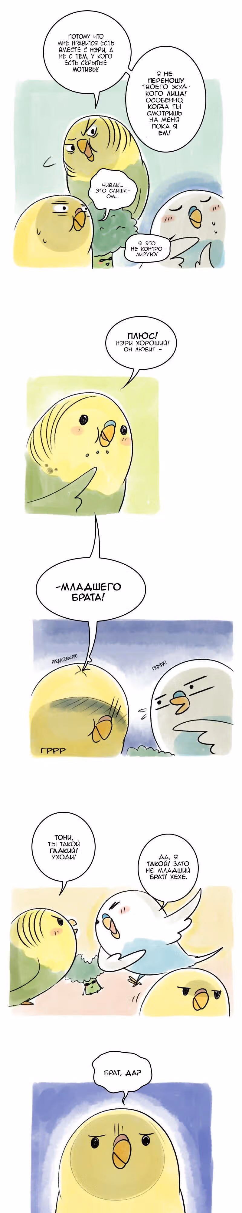 Жизнь волнистого попугайчика! — Том 1 · Глава 41, страница 3