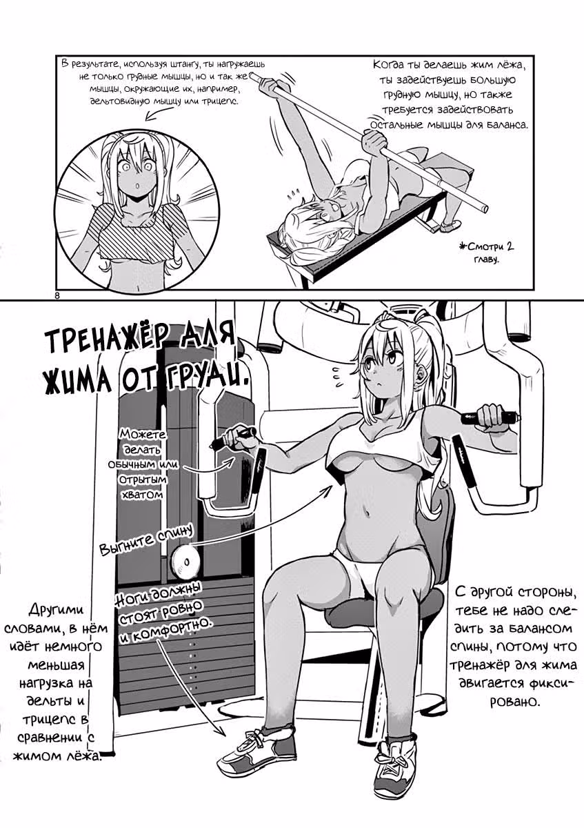 Насколько тяжелые гантели ты сможешь поднять? — Том 1 · Глава 10, страница 8