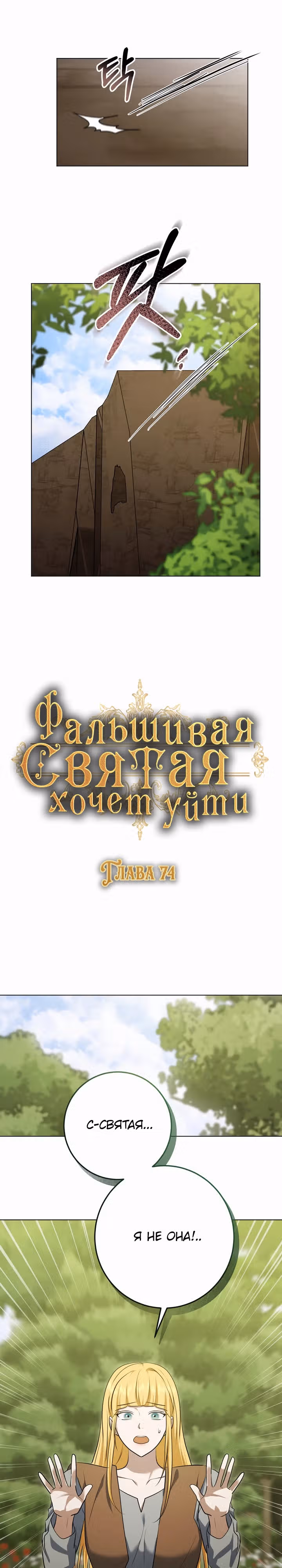 Фальшивая святая хочет уйти — Том 1 · Глава 74, страница 8