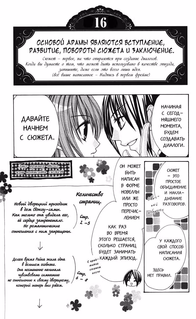 Урок мангаки начинается! — Том 1 · Глава 4, страница 1