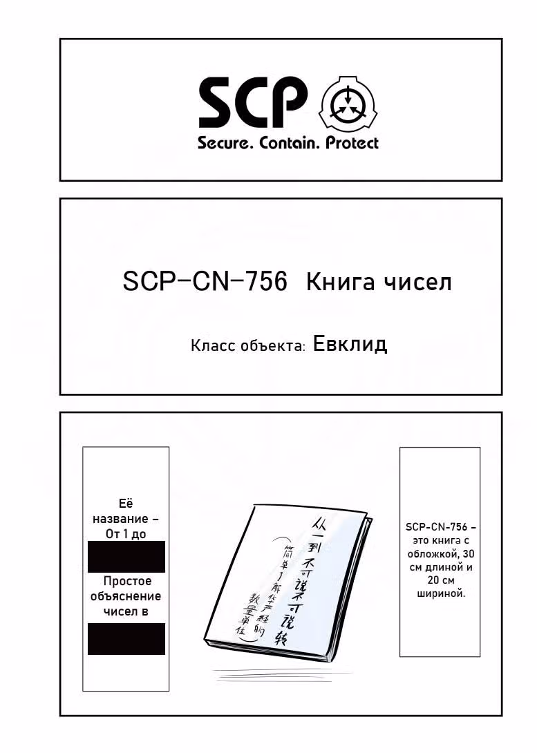 Вкратце об объектах SCP — Том 1 · Глава 169, страница 1