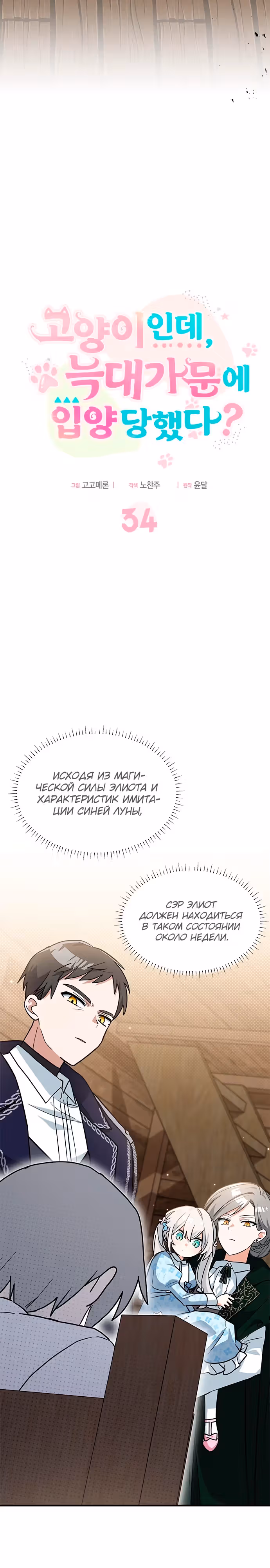 Я кошка, но меня приютила семья волков. — Том 1 · Глава 34, страница 3