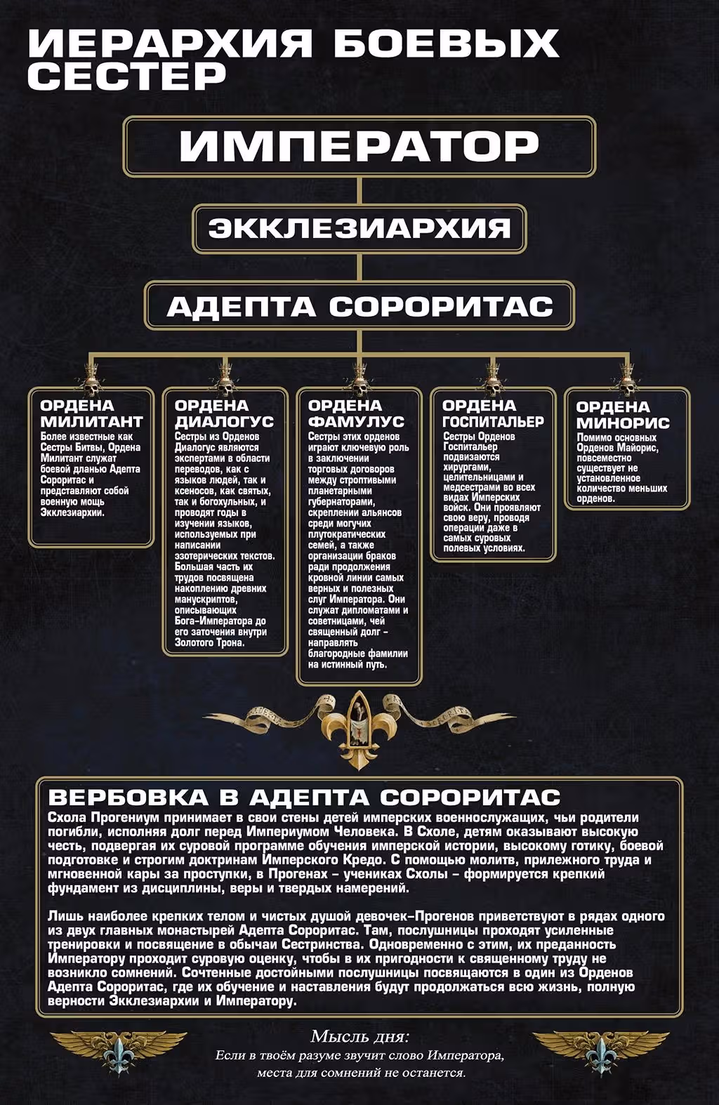 Вархаммер 40000 Сёстры Битвы — Том 1 · Глава 2, страница 11