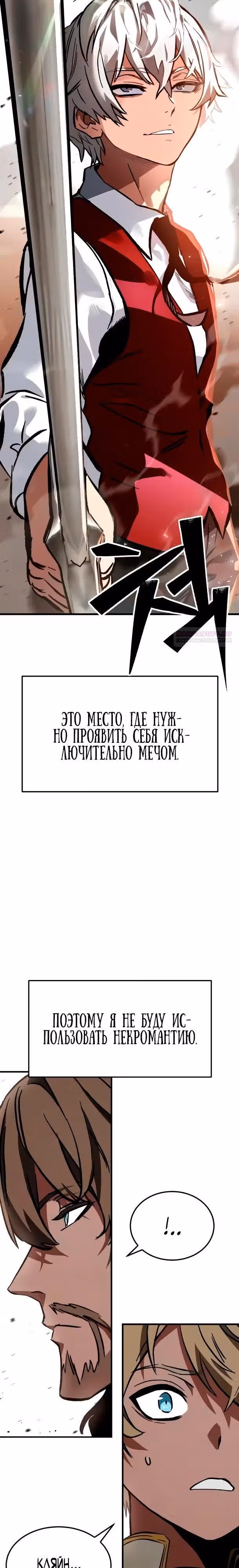 Некромант из семьи мастеров меча — Том 1 · Глава 7, страница 34